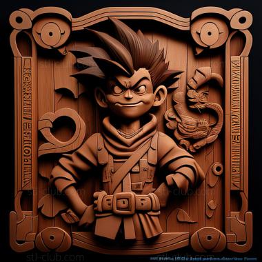 3D мадэль Dragon Quest Приключение Дай Рику Сандзё Кодзи Инада (STL)